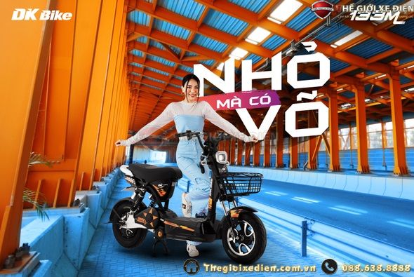 Xe Điện DK M133 ZBuff Đầy Dùng 4 Ắc Quy 24Ah (Đủ Giấy Tờ)