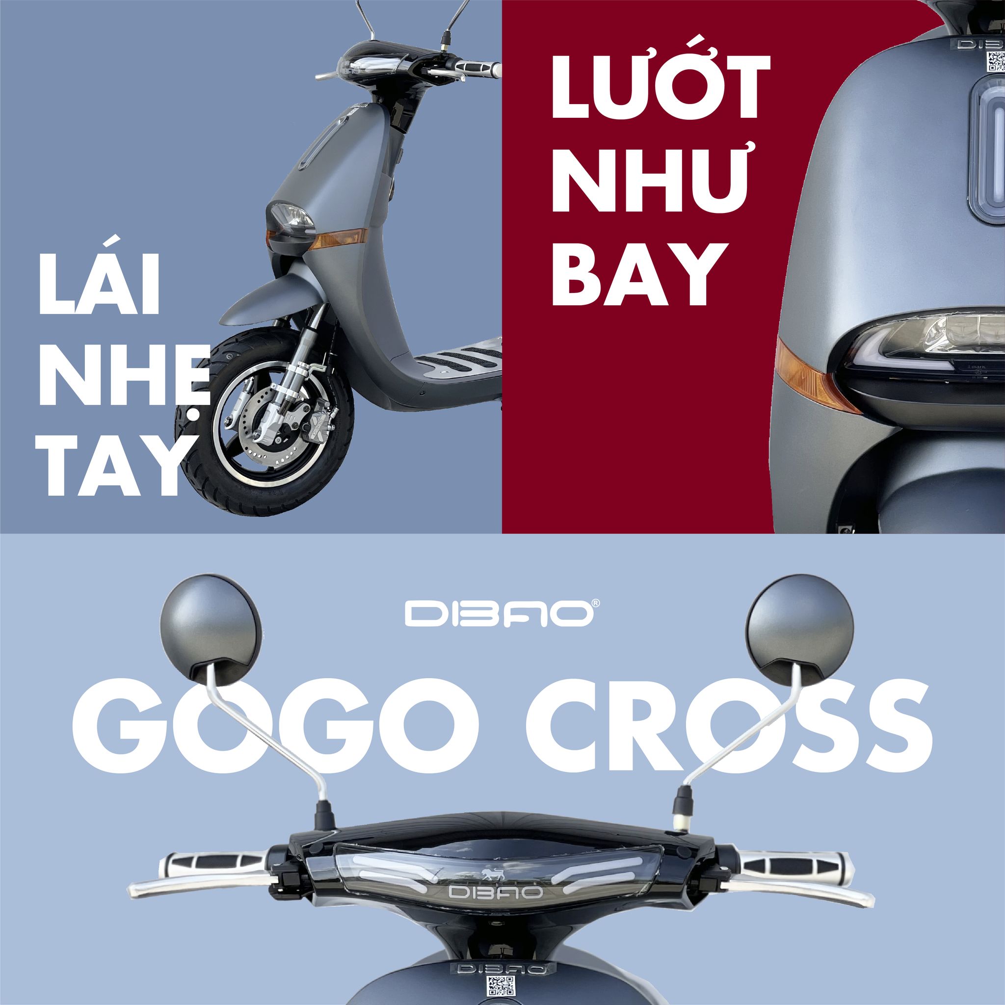 Xe máy điện Dibao gogo Cross