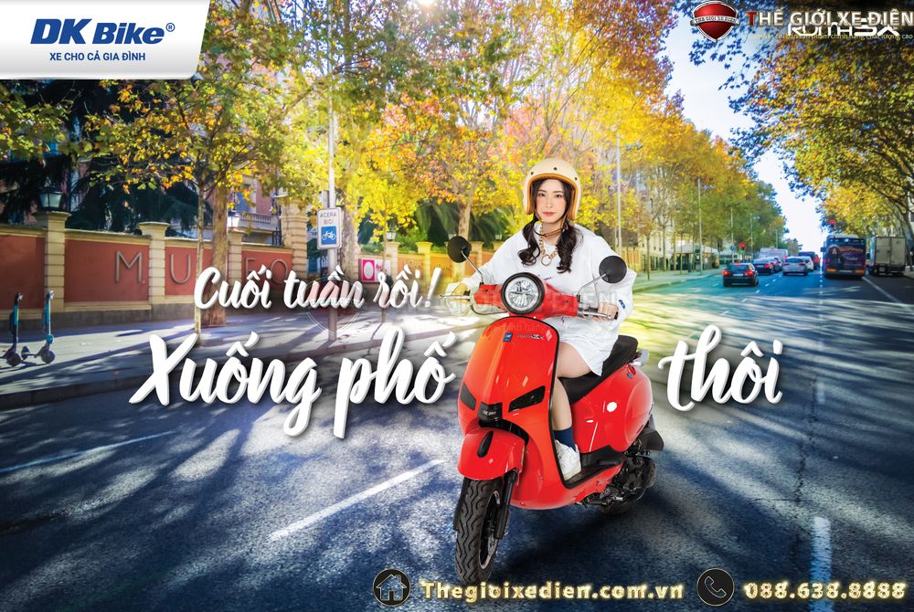 VCông nghệ hiện đại về xe ga 50cc DK Roma SX V đời mới