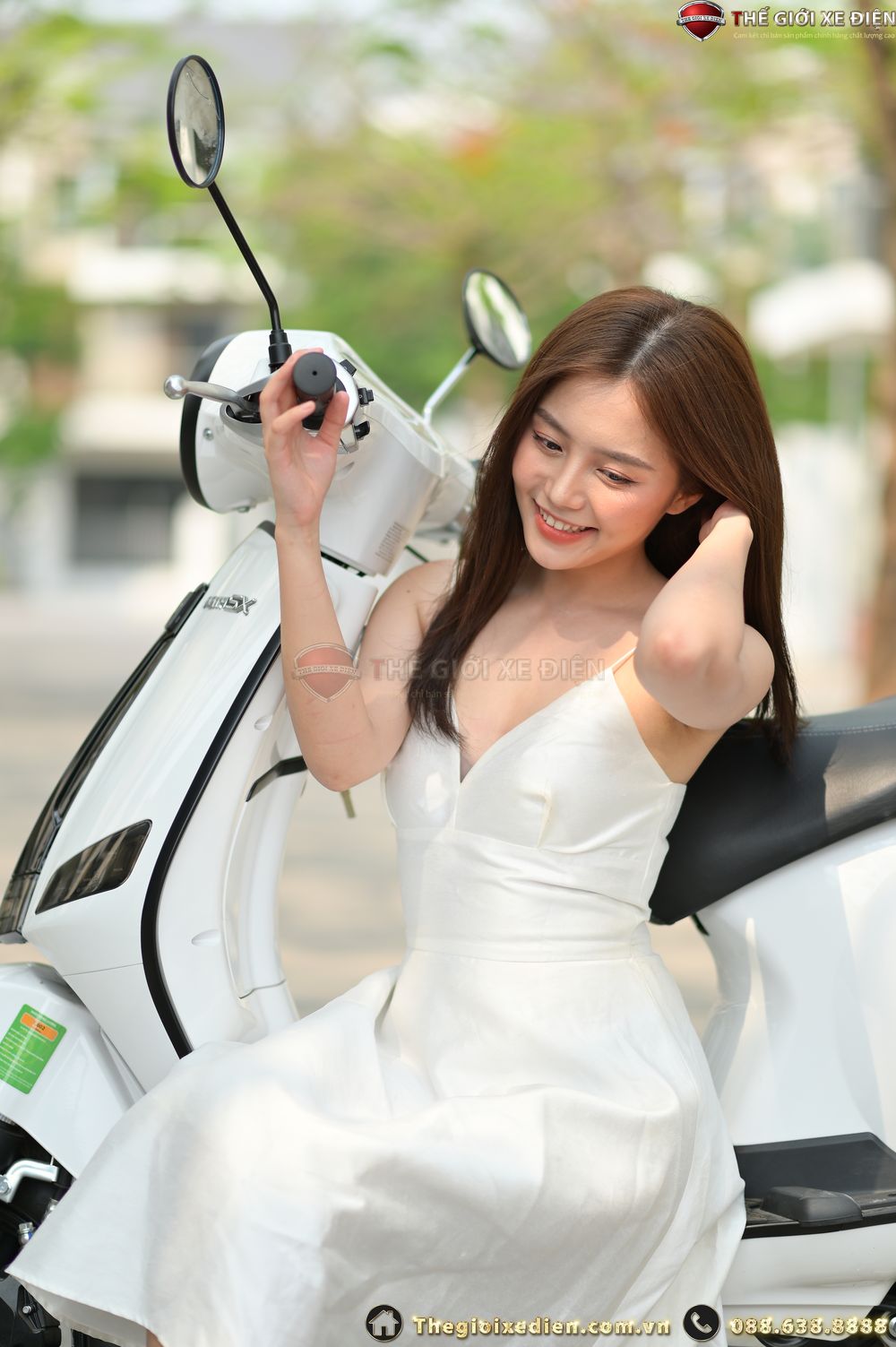 Thiết kế thân thiện với xe ga 50cc DK Roma SX V đời mớiThiết kế thân thiện với xe ga 50cc DK Roma SX V đời mới