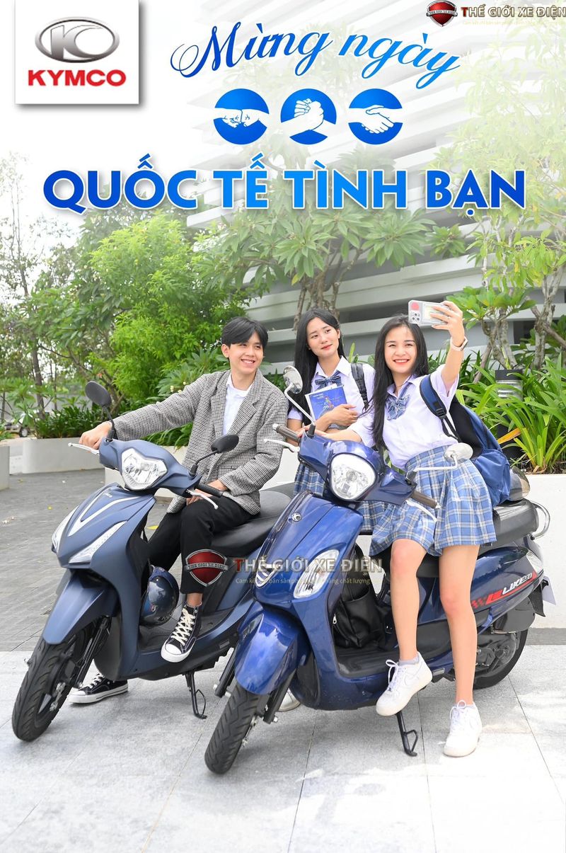 Tổng quan về xe ga 50cc KYMCO Like Sơn Nhám