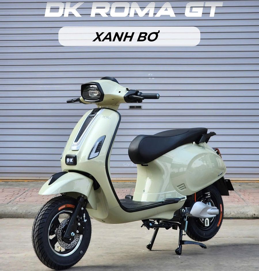 Xe máy điện DK Bike Roma GT có gì mới trong phiên bản 2025?