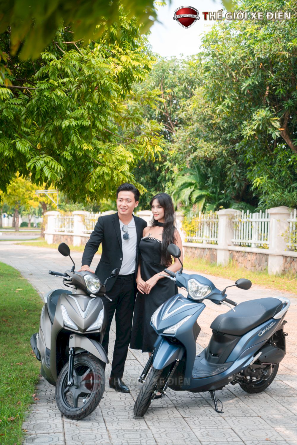 KYMCO Candy Hermosa Xám Xi Măng: Kiệt tác thời trang trên phố