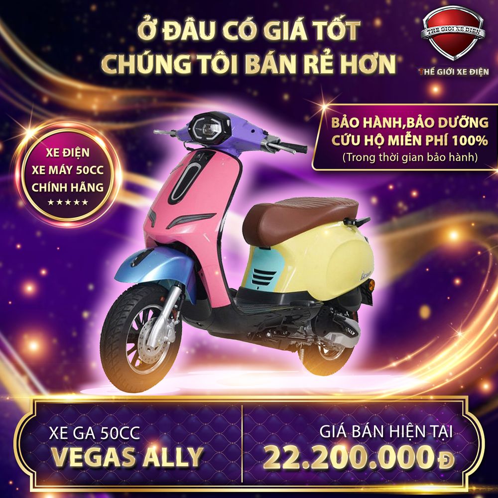 xe máy 50cc ally vegas