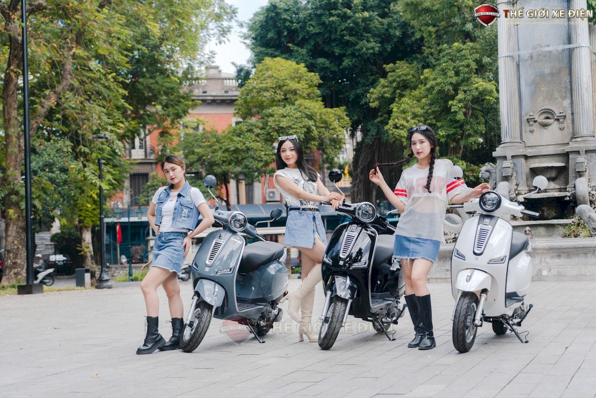 xe Vespa 50cc  chạy xăng Pansy XS1