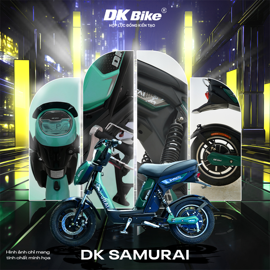 xe đạp điện dk samurai