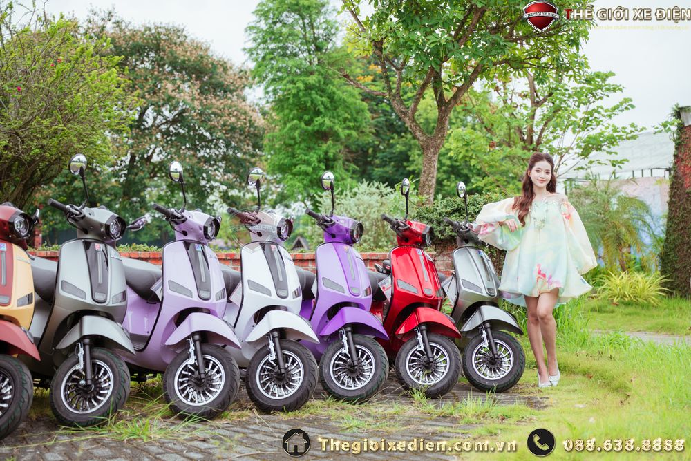 xe Vespa 50cc chạy xăng Victoria At88 Pro